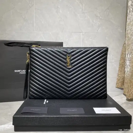 Repladies REP MONOGRAM CLUTCH YSL 0622